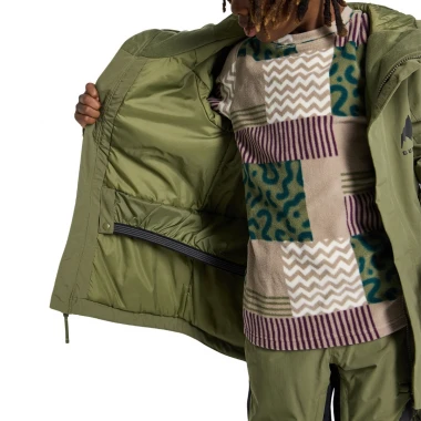 BURTON SKIMMER K SNOW JACKET FOREST MOSS