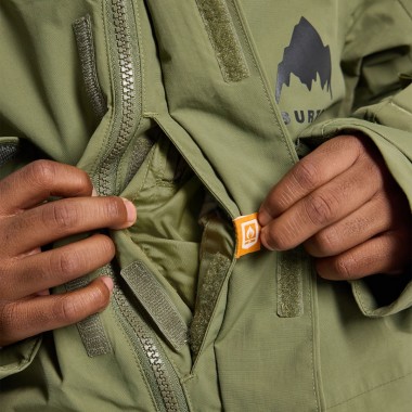BURTON SKIMMER K SNOW JACKET FOREST MOSS