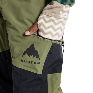BURTON SKYLAR K SNOW PANTS FOREST MOSS