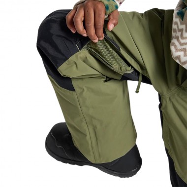 BURTON SKYLAR K SNOW PANTS FOREST MOSS