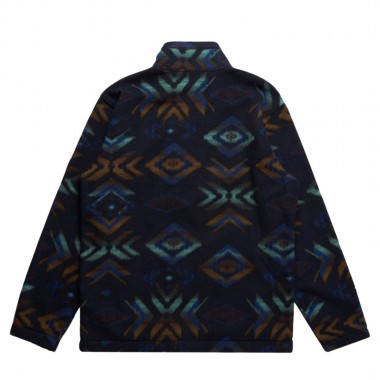 BILLABONG BOUNDARY HALF ZIP POLAR FLEECE NAVY