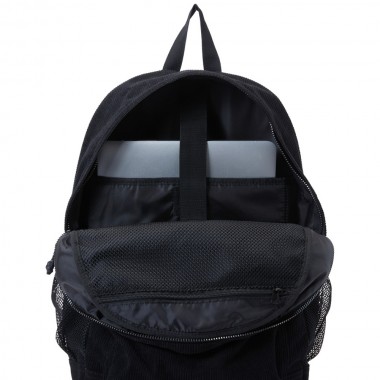 DC BACKSIDER CORDUROY BACKPACK BLACK