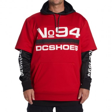 DC DRYDEN HOODIE BARBADOS CHERRY