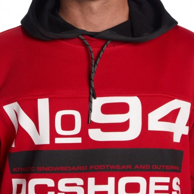 DC DRYDEN HOODIE BARBADOS CHERRY