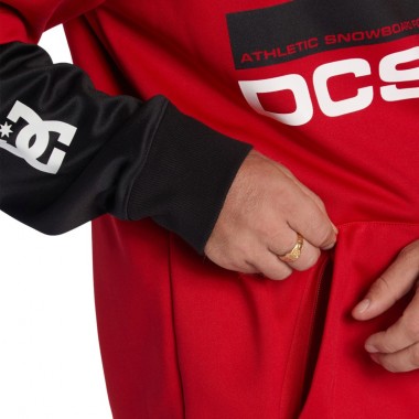 DC DRYDEN HOODIE BARBADOS CHERRY