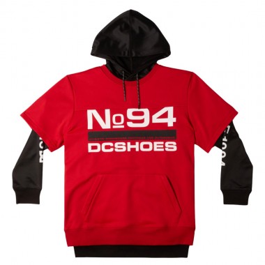 DC DRYDEN HOODIE BARBADOS CHERRY