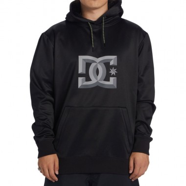 DC SNOWSTAR HOODIE BLACK