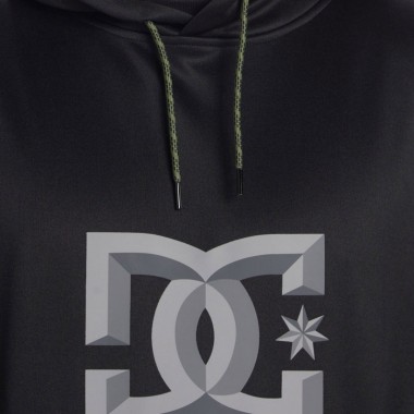 DC SNOWSTAR HOODIE BLACK
