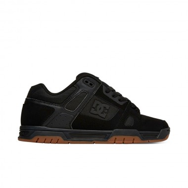 DC STAG SHOES BLACK/GUM