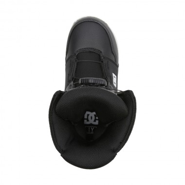 DC YOUTH SCOUT BOA K SNOWBOARD BOOTS BLACK/BLACK/WHITE
