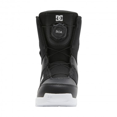 DC YOUTH SCOUT BOA K SNOWBOARD BOOTS BLACK/BLACK/WHITE