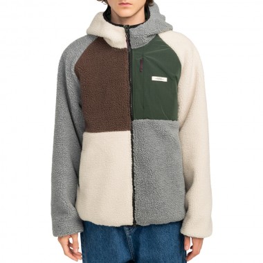 ELEMENT WOLFE REVERSIBLE SHERPA JACKET MULTICOLOR
