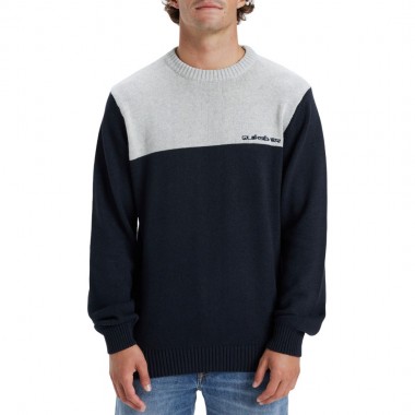 QUIKSILVER BLOODY MONDAY CREWNECK SWEATER DARK NAVY