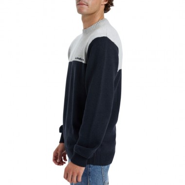 QUIKSILVER BLOODY MONDAY CREWNECK SWEATER DARK NAVY