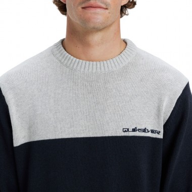 QUIKSILVER BLOODY MONDAY CREWNECK SWEATER DARK NAVY