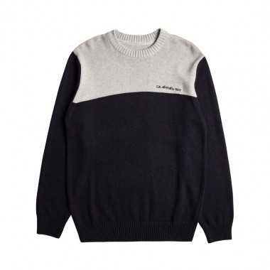 QUIKSILVER BLOODY MONDAY CREWNECK SWEATER DARK NAVY