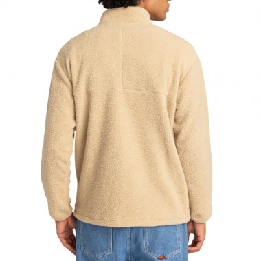 QUIKSILVER CLEAN COAST FULL ZIP FLEECE TWILL