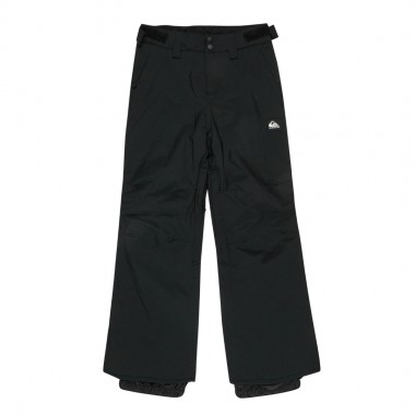 QUIKSILVER ESTATE K SNOW PANTS BLACK
