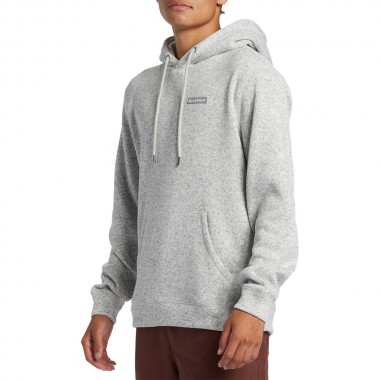 QUIKSILVER KELLER HOODIE LIGHT GREY HEATHER