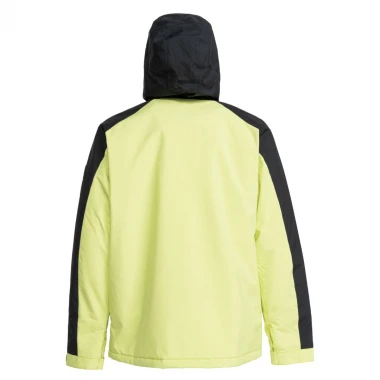 QUIKSILVER MISSION BLOCK SNOW JACKET CELERY GREEN