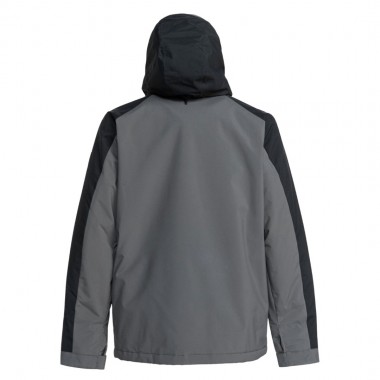 QUIKSILVER MISSION BLOCK SNOW JACKET DARK SHADOW