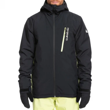 QUIKSILVER MORTON SNOW JACKET BLACK