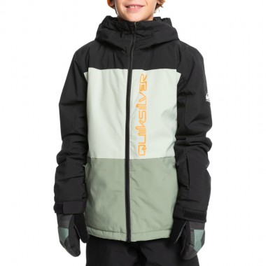 QUIKSILVER SIDE HIT K SNOW JACKET SEA SPRAY
