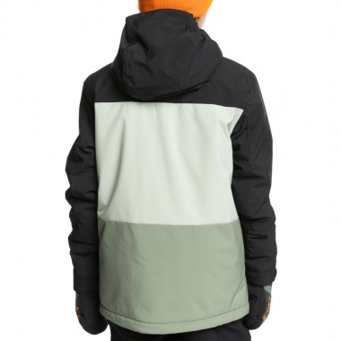 QUIKSILVER SIDE HIT K SNOW JACKET SEA SPRAY