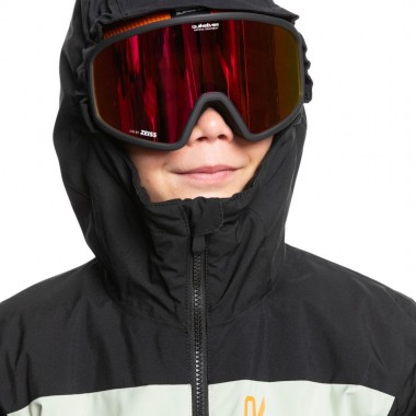 QUIKSILVER SIDE HIT K SNOW JACKET SEA SPRAY