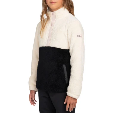 ROXY ALABAMA K PULLOVER SWEATSHIRT BUTTERCREAM