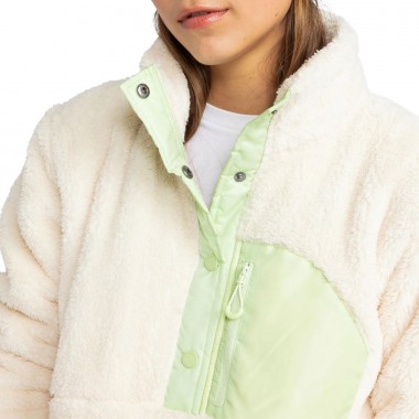 ROXY ALABAMA W MOCK NECK SWEATSHIRT BUTTERCREAM