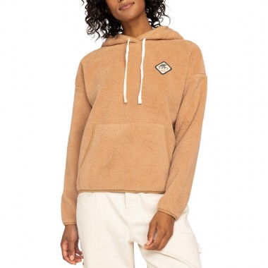 ROXY COOL CALLING W HOODIE CAMEL