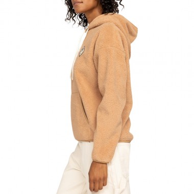 ROXY COOL CALLING W HOODIE CAMEL
