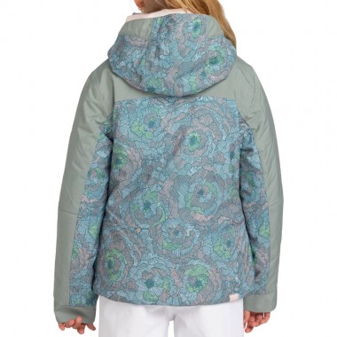 ROXY FREE JET BLOCK K SNOW JACKET PINK SALT SKETCHBOOK