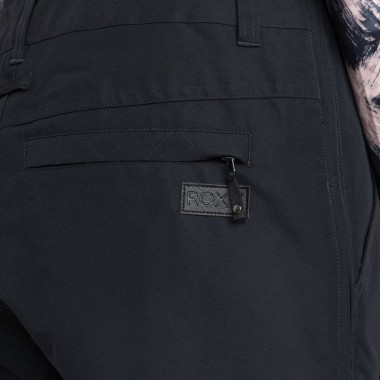 ROXY RIDEOUT W BIB SNOW PANTS BLACK