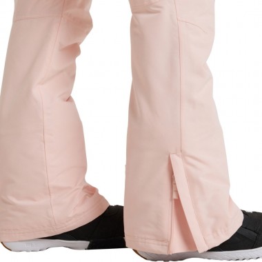ROXY RIDEOUT W BIB SNOW PANTS PINK SALT