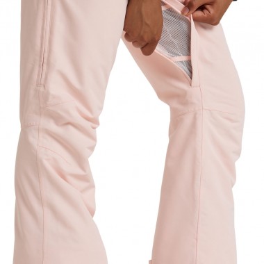 ROXY RIDEOUT W BIB SNOW PANTS PINK SALT
