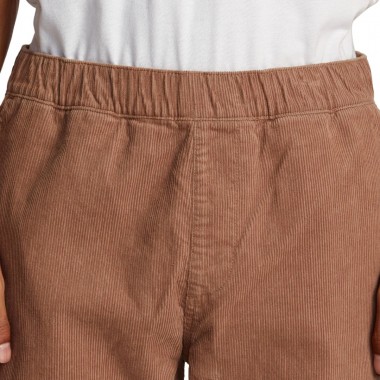 RVCA AMERICANA ELASTIC CORDUROY PANTS SONORA BROWN