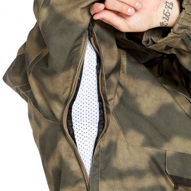 VOLCOM BRIGHTON PULLOVER SNOW JACKET CAMOUFLAGE