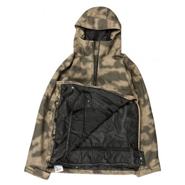 VOLCOM BRIGHTON PULLOVER SNOW JACKET CAMOUFLAGE