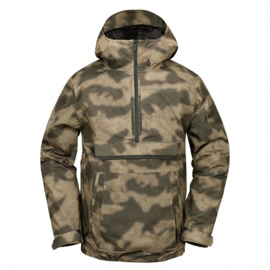 VOLCOM BRIGHTON PULLOVER SNOW JACKET CAMOUFLAGE