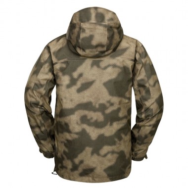 VOLCOM BRIGHTON PULLOVER SNOW JACKET CAMOUFLAGE