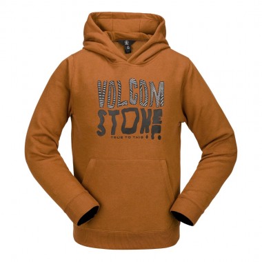VOLCOM ESSENTIAL K HOODIE CARAMEL
