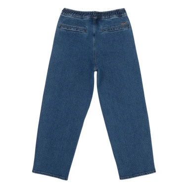 VOLCOM FREAZY LOOSE K DENIM PANTS WASHED BLUE
