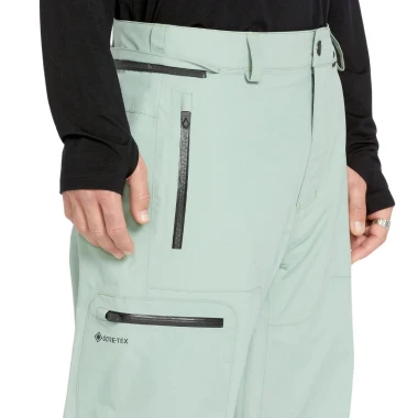 VOLCOM L GORE-TEX SNOW PANTS AGAVE