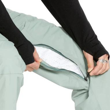 VOLCOM L GORE-TEX SNOW PANTS AGAVE