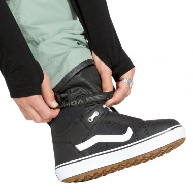 VOLCOM L GORE-TEX SNOW PANTS AGAVE