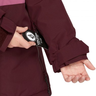 VOLCOM SASS'N'FRAS INSULATED K SNOW JACKET BLURRED VIOLET