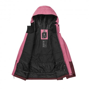 VOLCOM SASS'N'FRAS INSULATED K SNOW JACKET BLURRED VIOLET