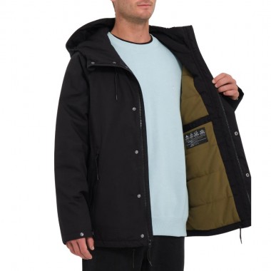 VOLCOM STOKE STONE II 10K JACKET BLACK